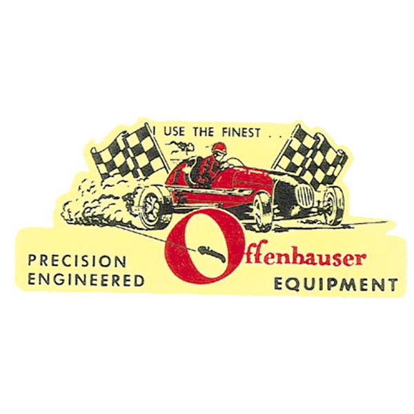 Photo1: HOT ROD Sticker Offenhauser EQUIPMENT 1959 Sticker (1)