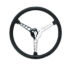 Photo1: Bell Style Steering Wheel No Hole 4 Spoke  34cm (1)
