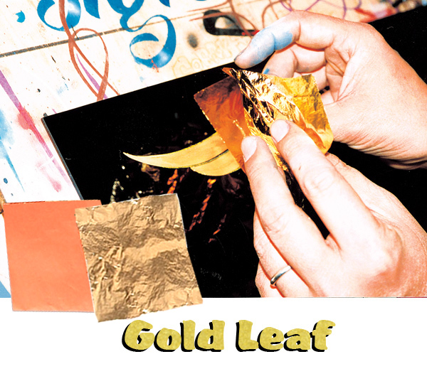 Photo1: Gold Leaf Set (1)
