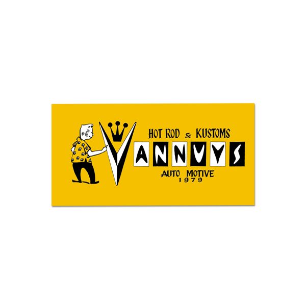 Photo1: MR VANNUYS II Sticker (1)