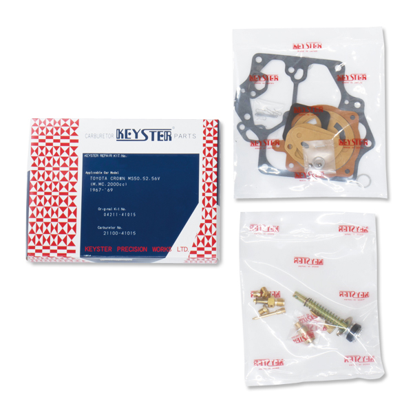 Photo1: 1968-1969 M Carburetor OH Kit (1)