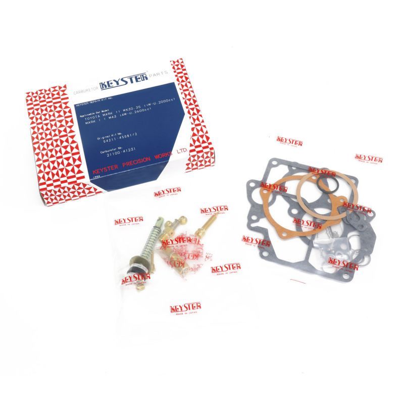 Photo1: X30/40 Toyota Mark 2 Carburetor OH Kit (1)