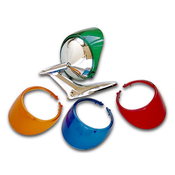 Photo1: Plastic Color Mirror Visor (1)