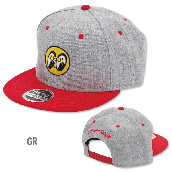 Photo1: 【30%OFF】Eyeball Flat Visor Cap (1)