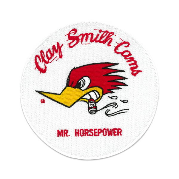 Photo1: Clay Smith Patches - MR.HORSEPOWER Round (1)