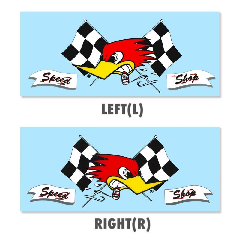 Photo1: Clay Smith Flag Sticker (1)