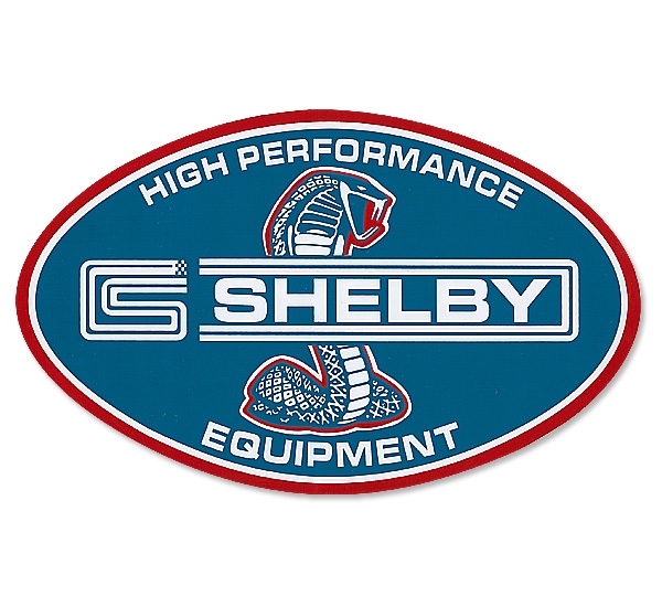 Photo1: HOT ROD Sticker SHELBY HI PERFORMANCE EQUIPMENT Sticker (1)