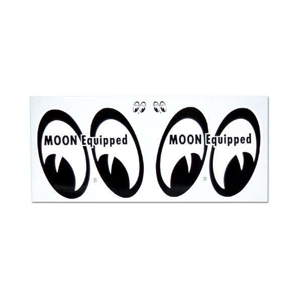 Photo1: MOON Equipped 4eyes Sticker (1)