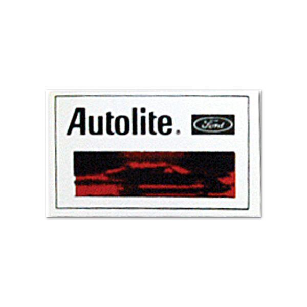 Photo1: HOT ROD Sticker Autolite Sticker (1)