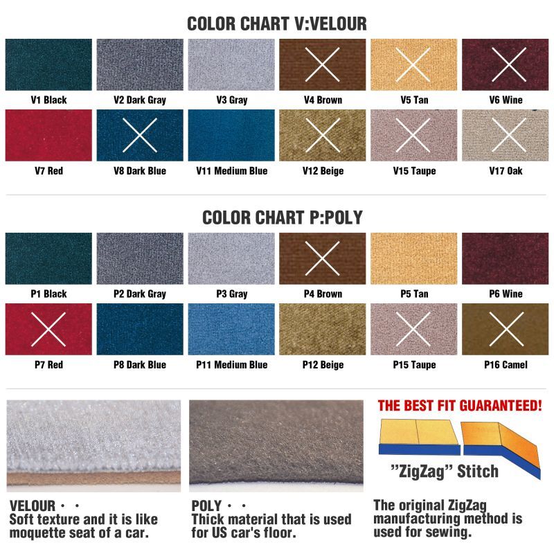 Photo: CROWN Classics Original DASH MAT 46 Series