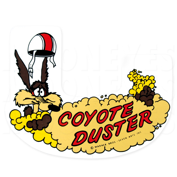 Photo1: HOT ROD Sticker COYOTE DUSTER (1)