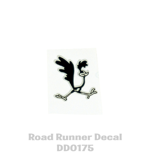 Photo1: Road Runner Decal 5 x 5cm (1)