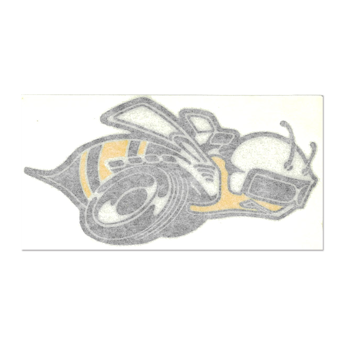 Photo1: HOT ROD Sticker 1971 Super Bee QTR Panel RH Decal (1)