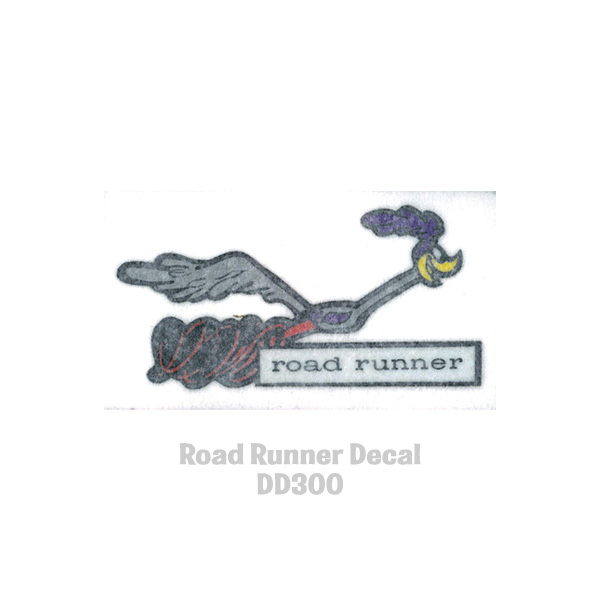 Photo1: Road Runner Bird Decal (1)