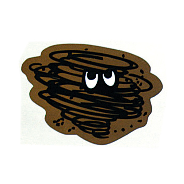 Photo1: HOT ROD Sticker DUSTER Window Decal (1)