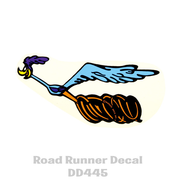Photo1: Road Runner Decal LH 6.25 inch (1)
