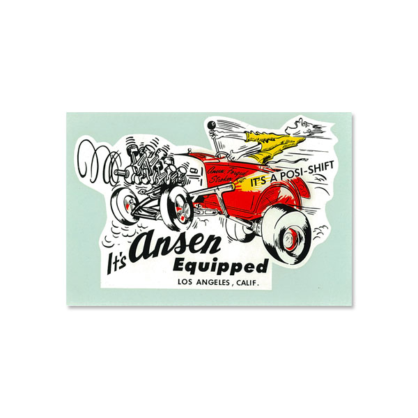 Photo1: Ansen Waterslide Decal (1)