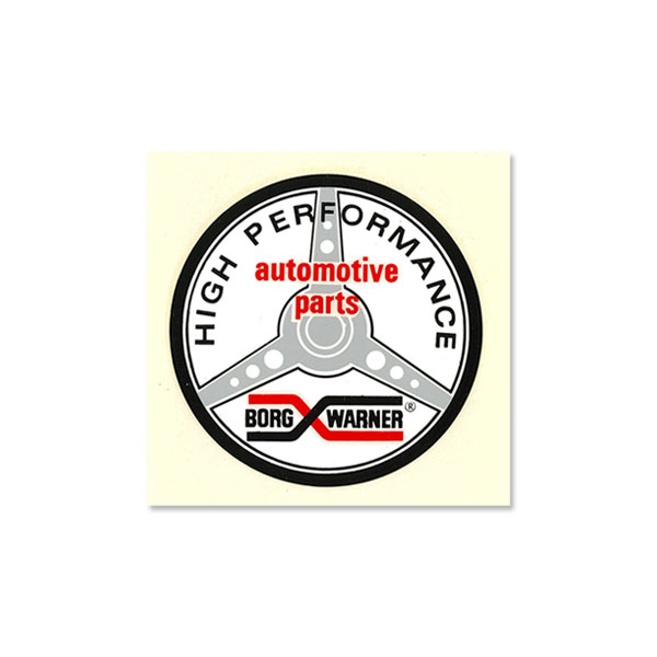 Photo1: BORG WARNER Waterslide Decal (1)