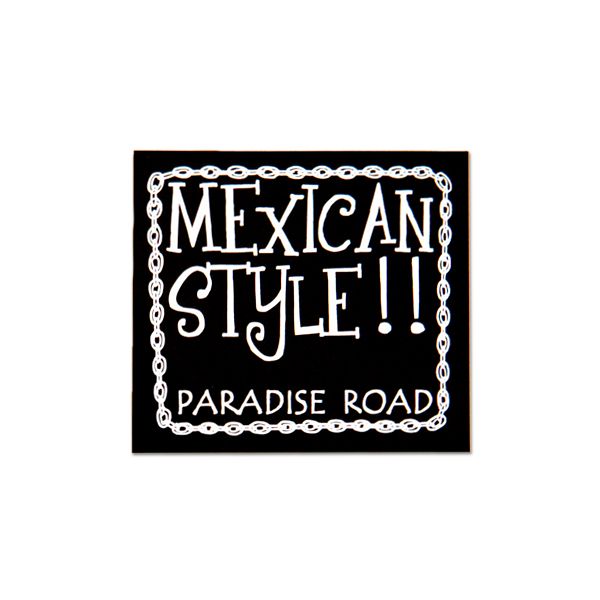 Photo1: PARADISE ROAD MEXICAN STYLE Sticker Large (1)