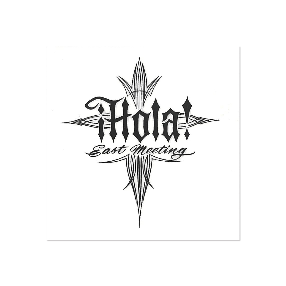 Photo1: Blue Panic Hola East Meeting Sticker (1)