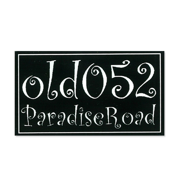 Photo1: PARADISE ROAD Old 052 Sticker (1)