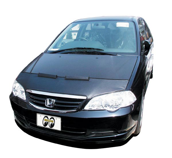 Photo: MOONEYES Hood Guard Bra HONDA Only