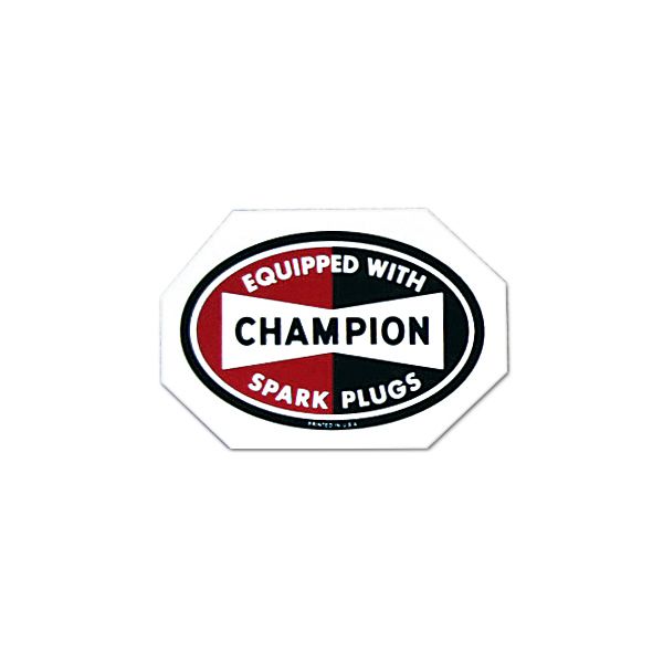Photo1: HOT ROD Sticker CHAMPION Sticker (1)