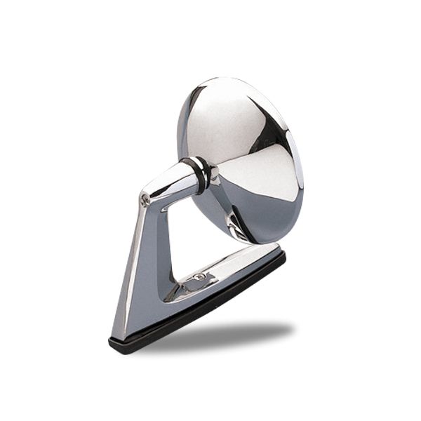 Photo1: 60's Style Round Mirror (1)