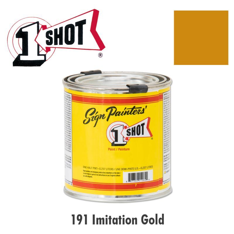 Imitation Gold 191 - 1 Shot Paint Lettering Enamels 237ml