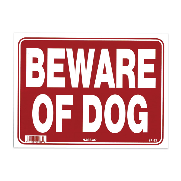 Photo1: BEWARE OF DOG (1)