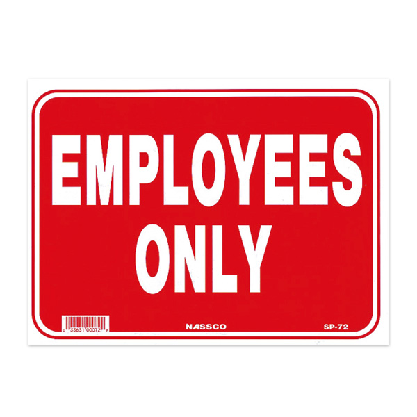 Photo1: EMPLOYEES ONLY (1)