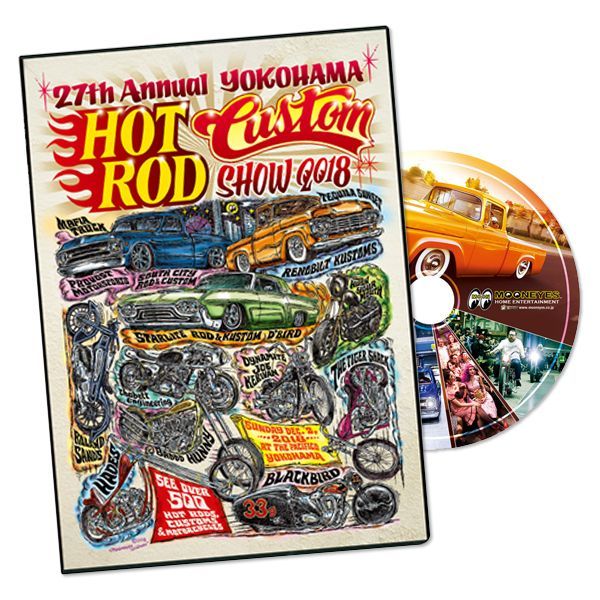 Photo1: 27th Annual YOKOHAMA HOT ROD CUSTOM SHOW 2018 DVD (1)