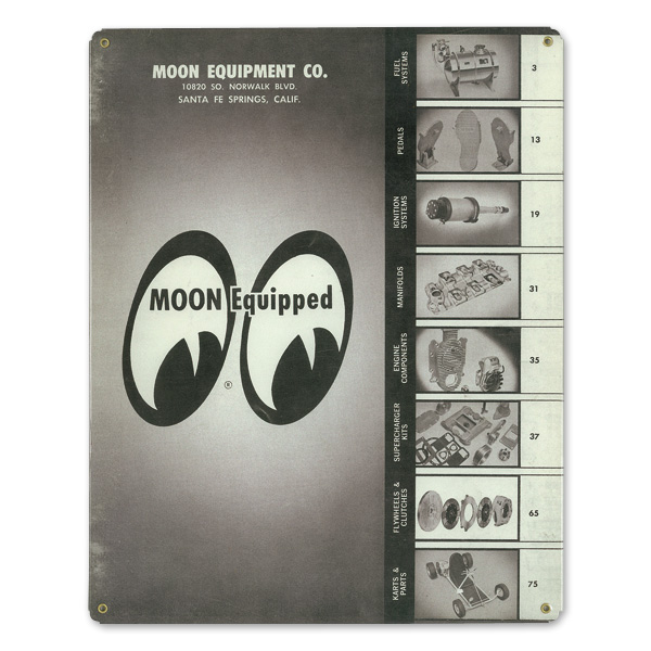 Photo1: MOON Vintage Sign 1960 Front Cover (1)