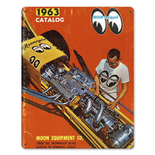 Photo1: MOON Vintage Sign 1963 Front Cover (1)