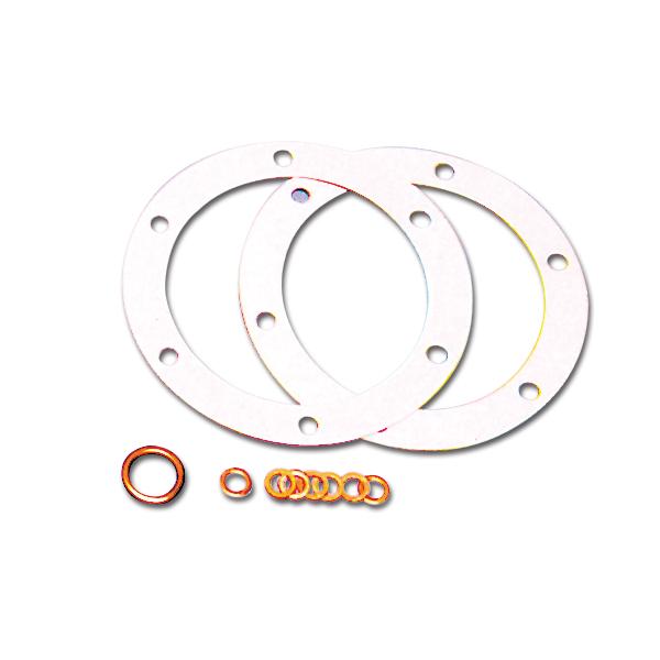 Photo1: Air Cooled VW Oil Drain Gasket Set (1)
