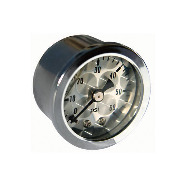 Photo1: Direct Mount Pressure Gages Engine-Turned Facia Face (0-60psi) (1)