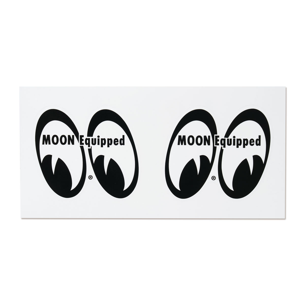 Photo1: MOON Equipped 2 EYES Sticker (3.6in) (1)
