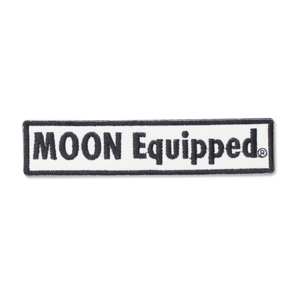 Photo1: MOON Equipped Logo Square Patches (1)