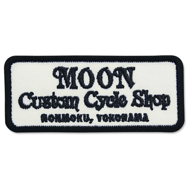 Photo1: MOON Custom Cycle Shop Patches (1)