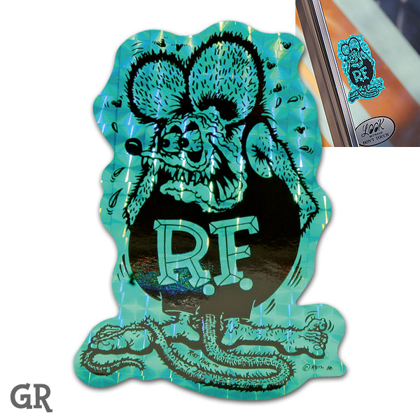 Photo: Rat Fink Prism Decal