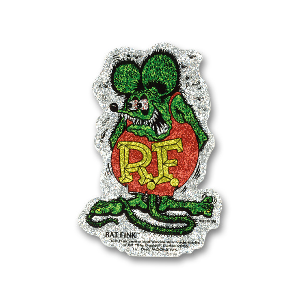 Photo1: Rat Fink Crazy Flake Metal Flake (1)
