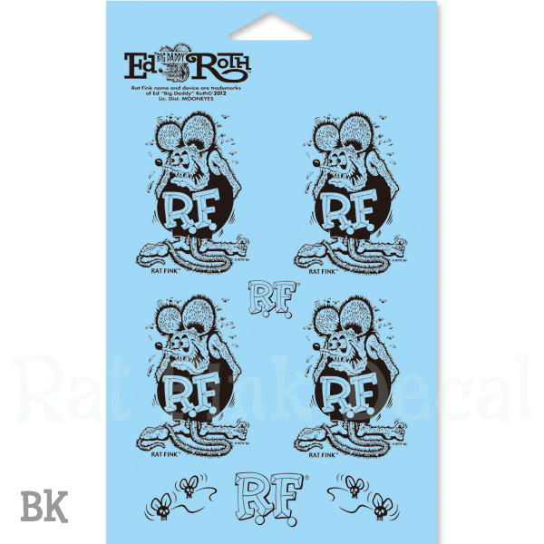 Photo: Rat Fink 4 Finks Decals