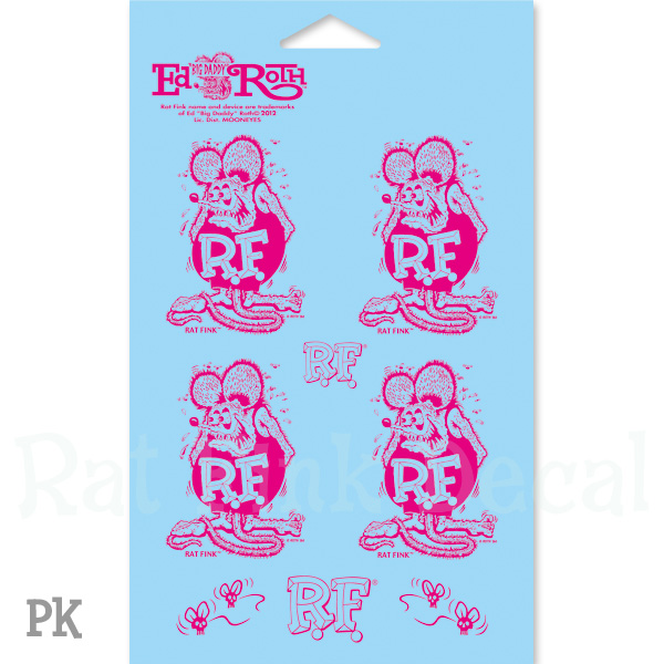 Photo: Rat Fink 4 Finks Decals