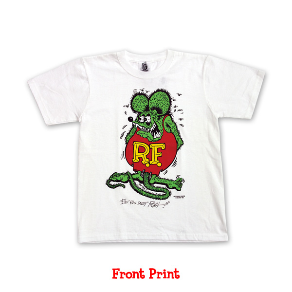 Photo1: 【30%OFF】Rat Fink Kids Colored T-Shirt (1)