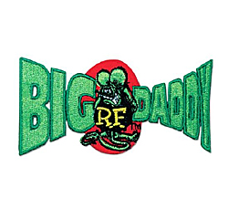 Photo1: Rat Fink Big Daddy Patch (1)