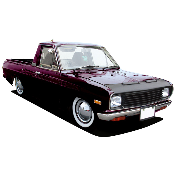 Photo1: MOONEYES Hood Guard Bra NISSAN (1)