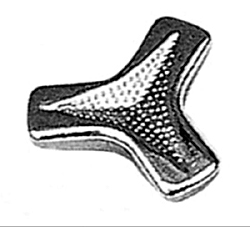 Photo1: Air Cleaner Nuts: Small Tribar (1)